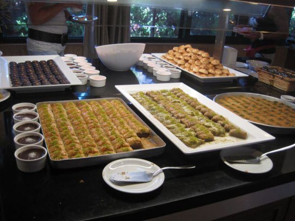 Nachspeisenbüffet Hotel Meryan