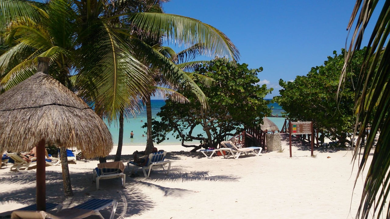 Hier findet jeder ein schattiges Plätzchen Bahia Principe Luxury Akumal