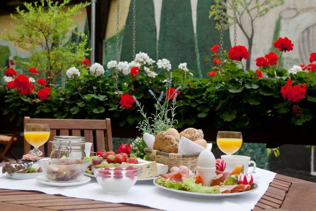 Frühsttücksauswahl Central Hotel Garni