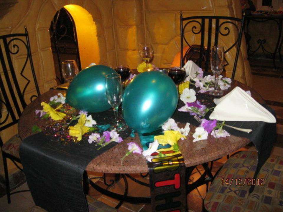 Geburtstagstisch Pickalbatros Alf Leila Wa Leila Resort - Neverland Hurghada