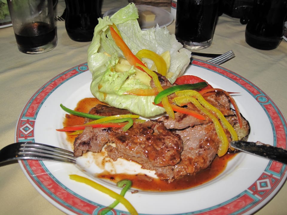 Leckeres Steak Entim Masai Mara Camp