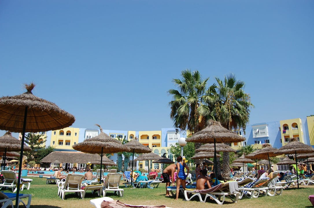 Teren przy hotelu Caribbean World Hammamet Garden