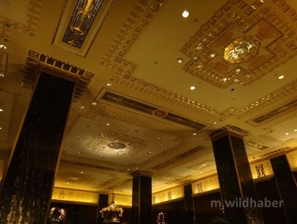 Decke in der Lobby The Waldorf Astoria New York