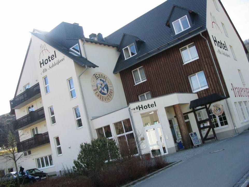 Frontansicht Hotel Alte Schleiferei