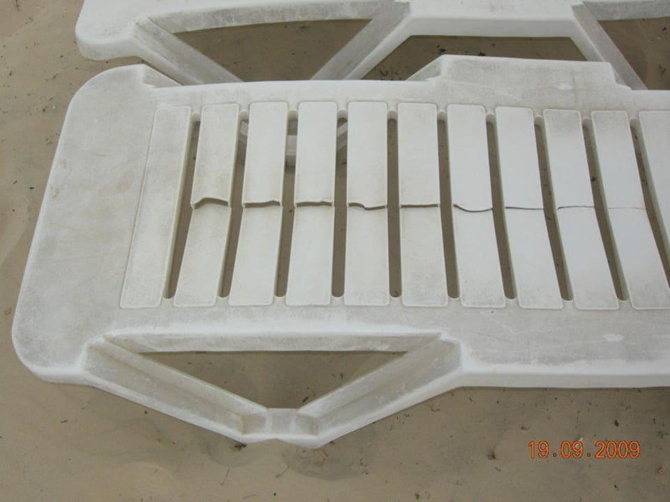 Die Liegen am Strand El Ksar Resort & Thalasso