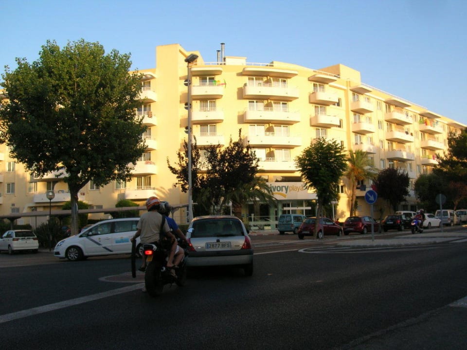 Straßenseite Aparthotel Ivory Playa