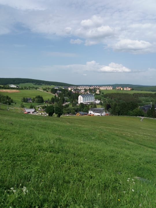 Ausblick AHORN Hotel Am Fichtelberg