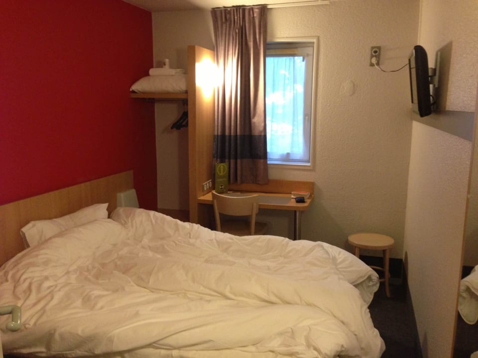 Bedroom B&B Hotel Strasbourg Nord Industrie