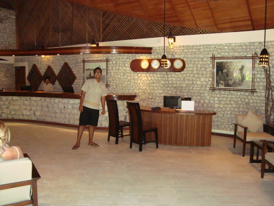 Rezeption Kuredu Island Resort & Spa