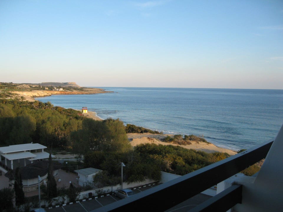 Blick vom Balkon Zimmer 418 Hotel Grecian Bay