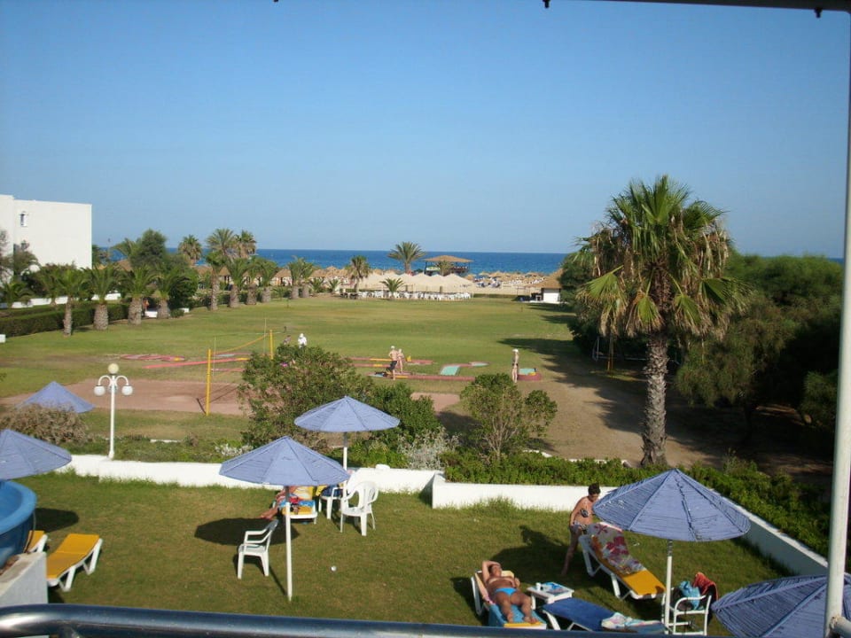 Sicht Richtung Strand AQI Venus Beach