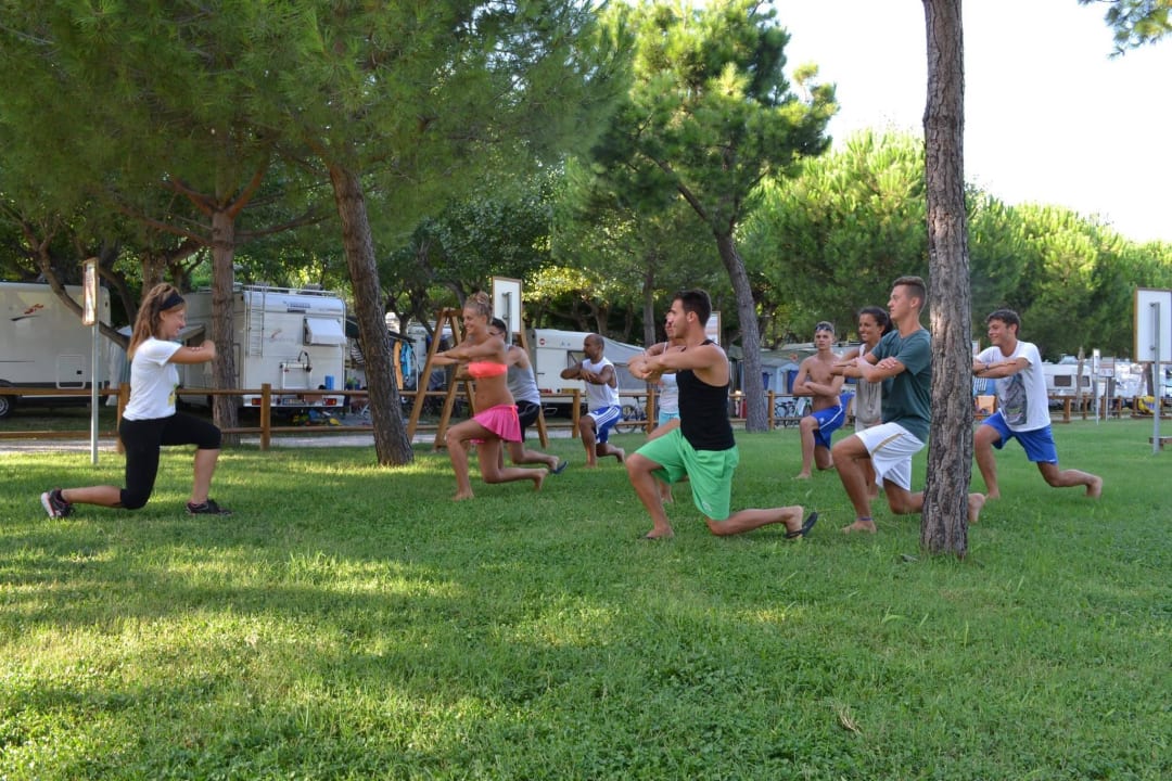 Unsere Outdoor-Joggingstrecke Club del Sole Roseto degli Abruzzi Easy Camping Village