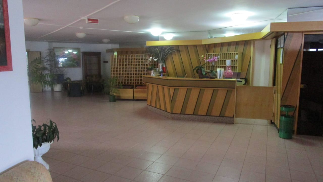 Geräumige Rezeption Hotel Soleado