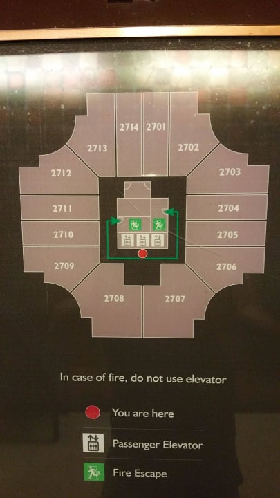 Floor plan Chatrium Hotel Riverside Bangkok