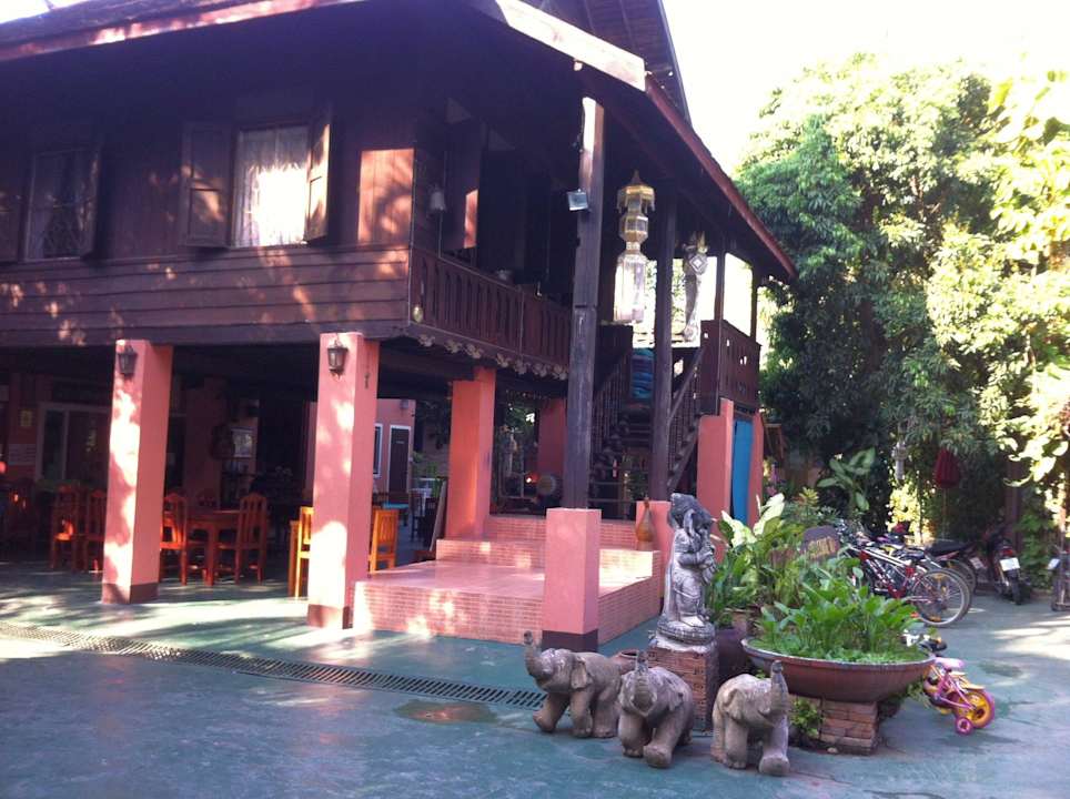 Eingangsbereich Joy's House, Guesthouse Chiang Mai