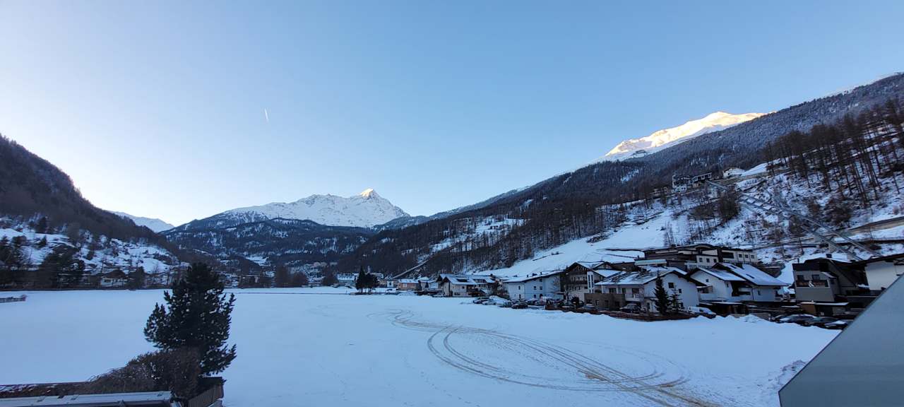 Ausblick Pension Garni Vierjahreszeiten