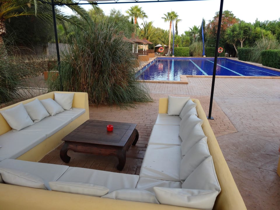 Chill lounge & pool Finca Amapola - Agrotourismus Hotel