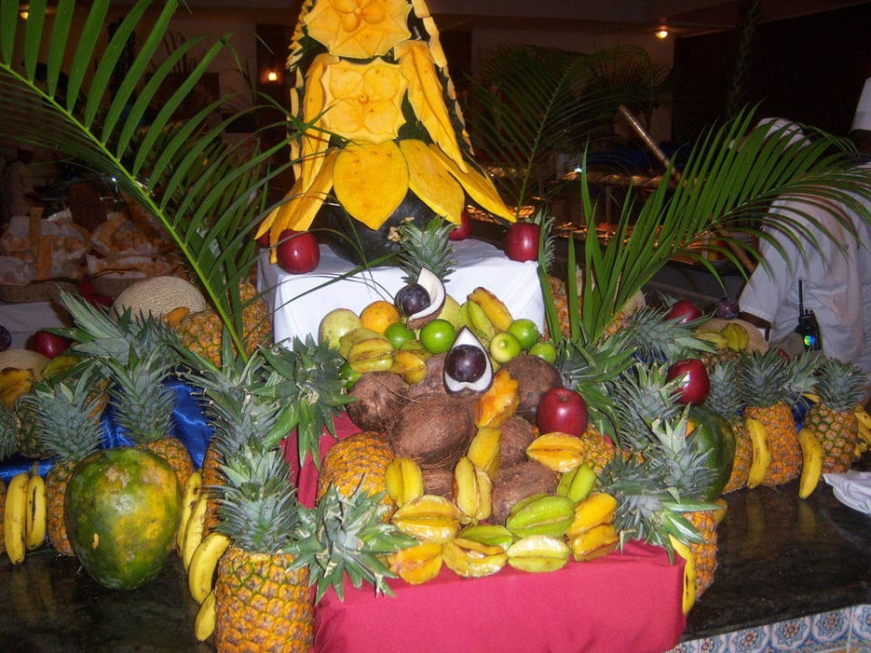 Hauptrestaurant- Obstbüffet Punta Cana Princess All Suites Resort & Spa