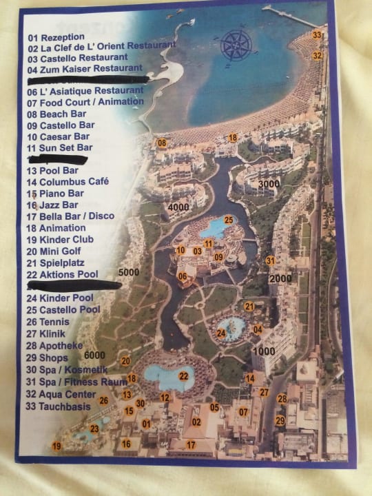 Hotellandschaft Pickalbatros Dana Beach Resort - Hurghada