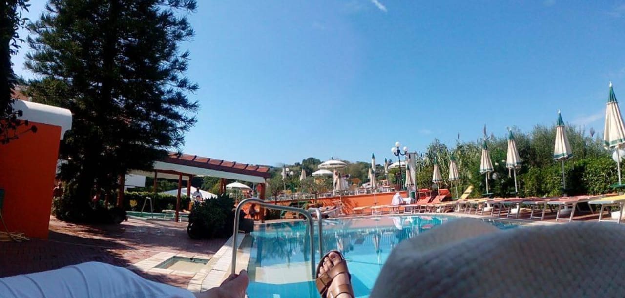 So schön ist der Pool Hotel La Pergola & Villa Flavio Ischia