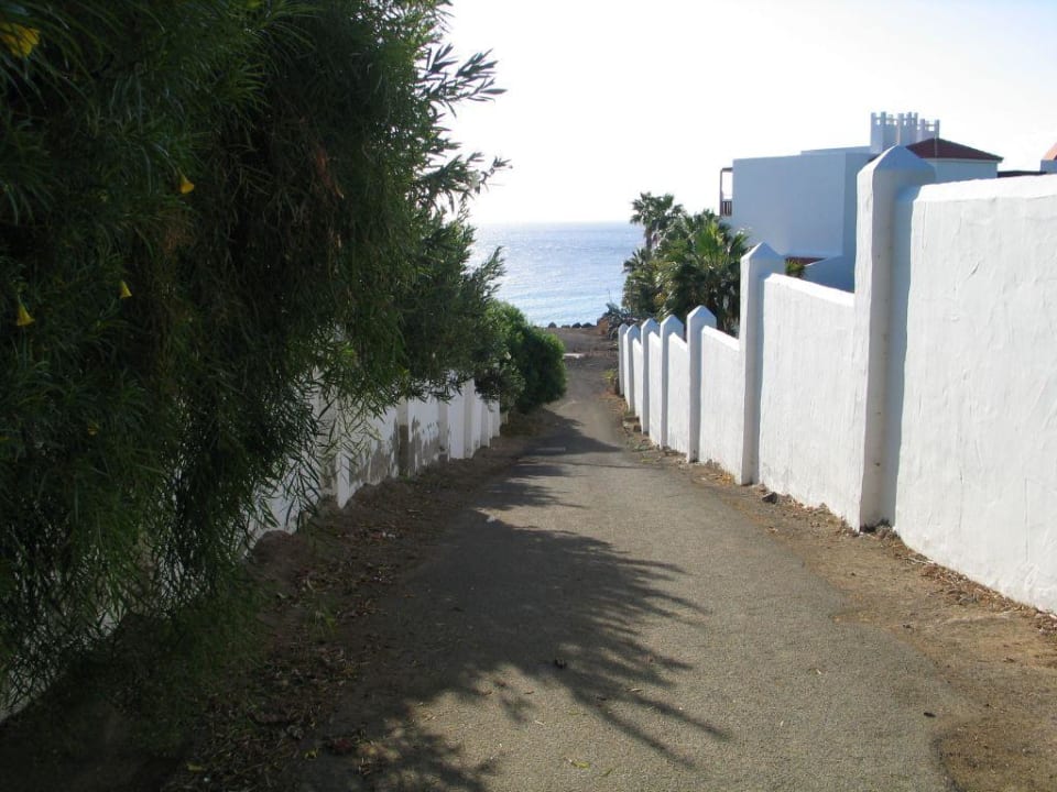 Weg zum Strand allsun App.-Hotel Esquinzo Beach