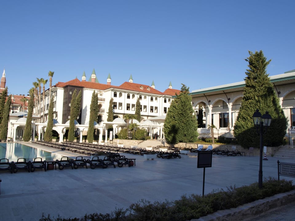 Blick auf den Block mit Zimmern 2-,3- und 4- Swandor Hotels & Resorts Topkapi Palace