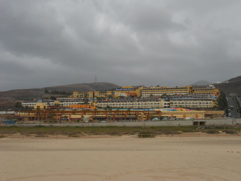 Ansicht Hotel vom Strand Occidental Jandía Playa