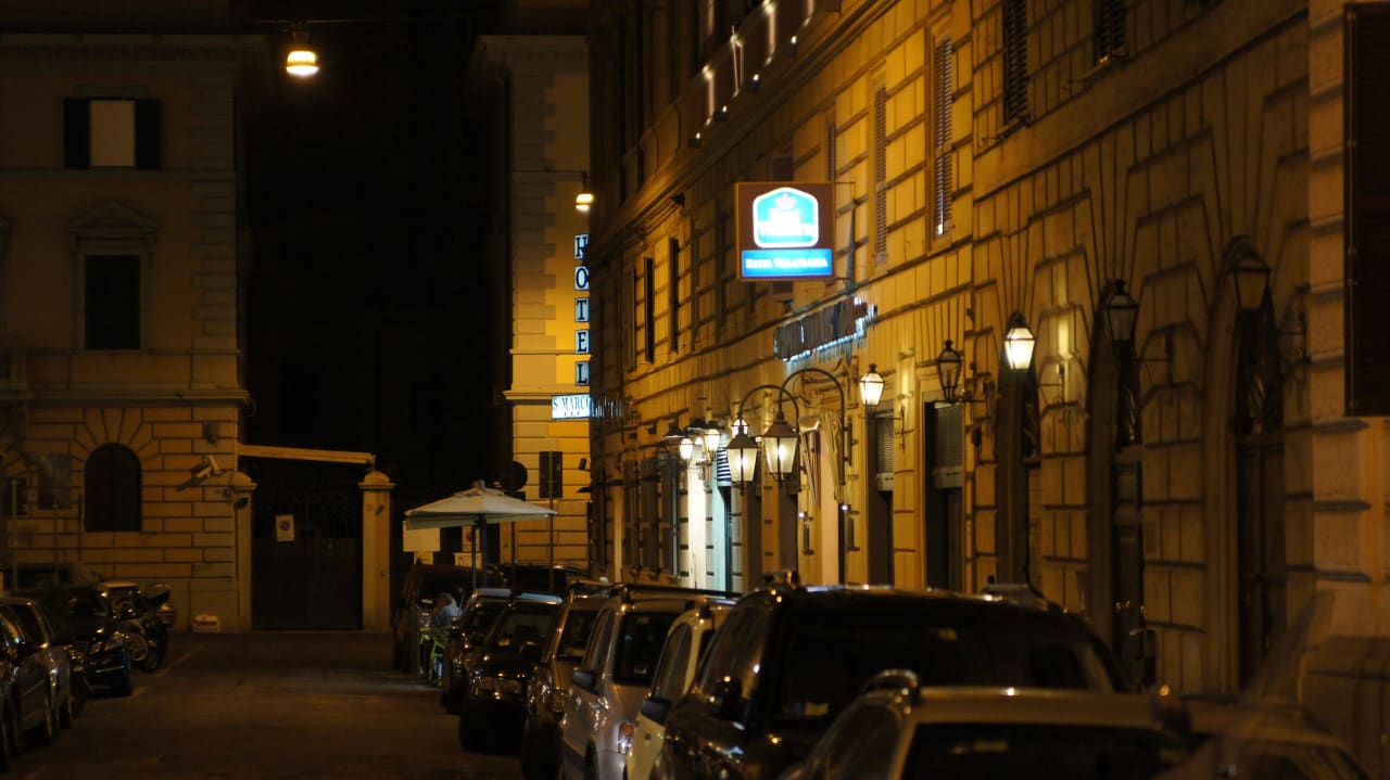 Eingang Villafranca Hotel Villafranca