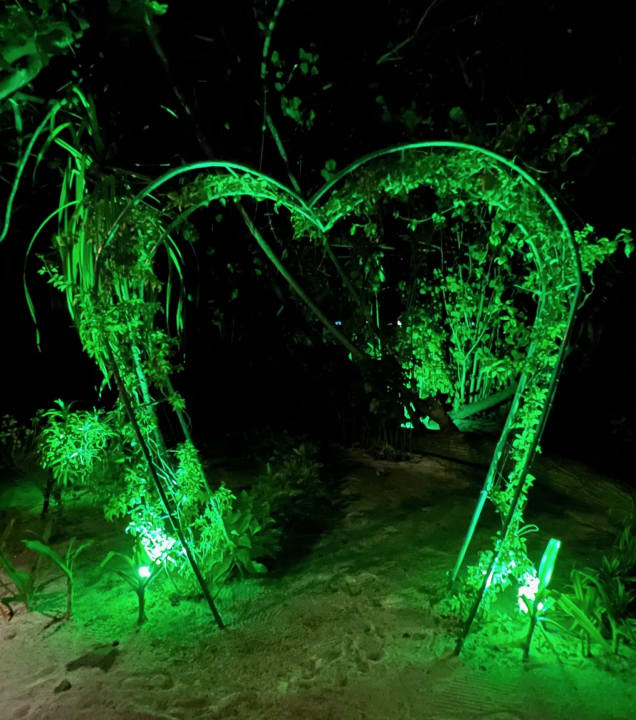 Gartenanlage Reethi Beach Resort