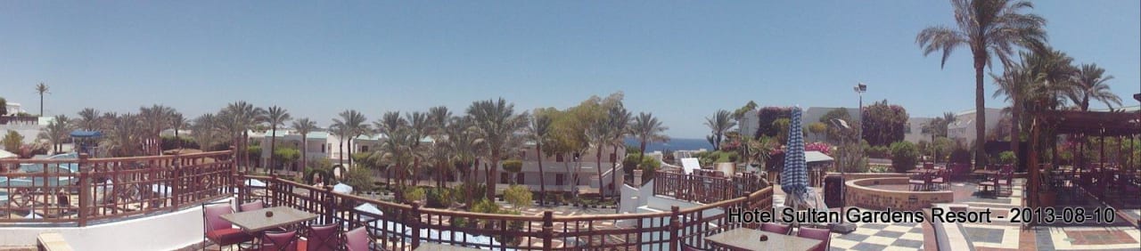 Widok na morze Sultan Gardens Resort