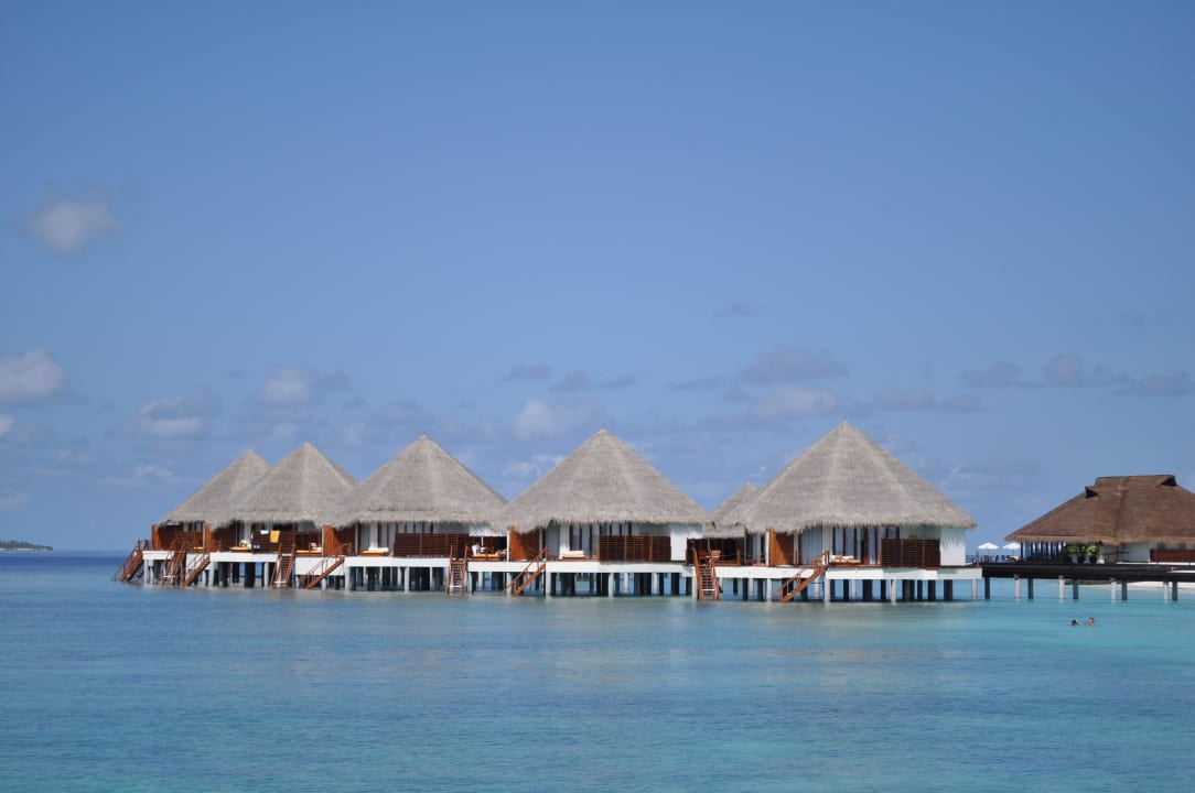 Blick auf Wasserbungis Adaaran Select Meedhupparu Island Resort - Premium All Inclusive