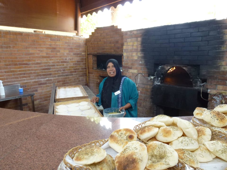 Strandrestaurant, frisch gebackenes leckeres Flade Utopia Beach Club