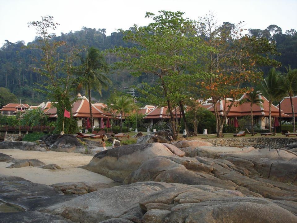 Hotelanlage vom Strand Khaolak Laguna Resort