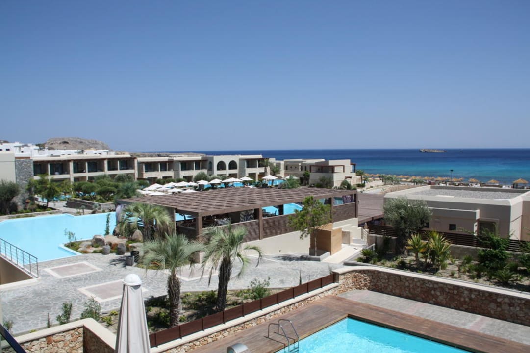 Balkonblick Aquagrand Artistic Luxury Beach Resort - Adults only