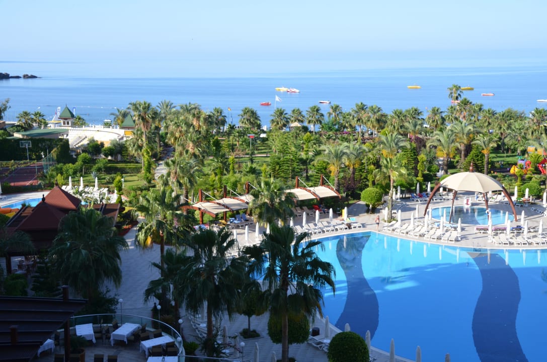 Ausblick aus unserem Hotelzimmer Saphir Resort & Spa