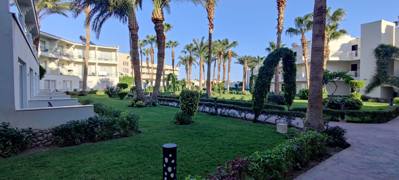Gartenanlage Amarina Abu Soma Resort & Aquapark