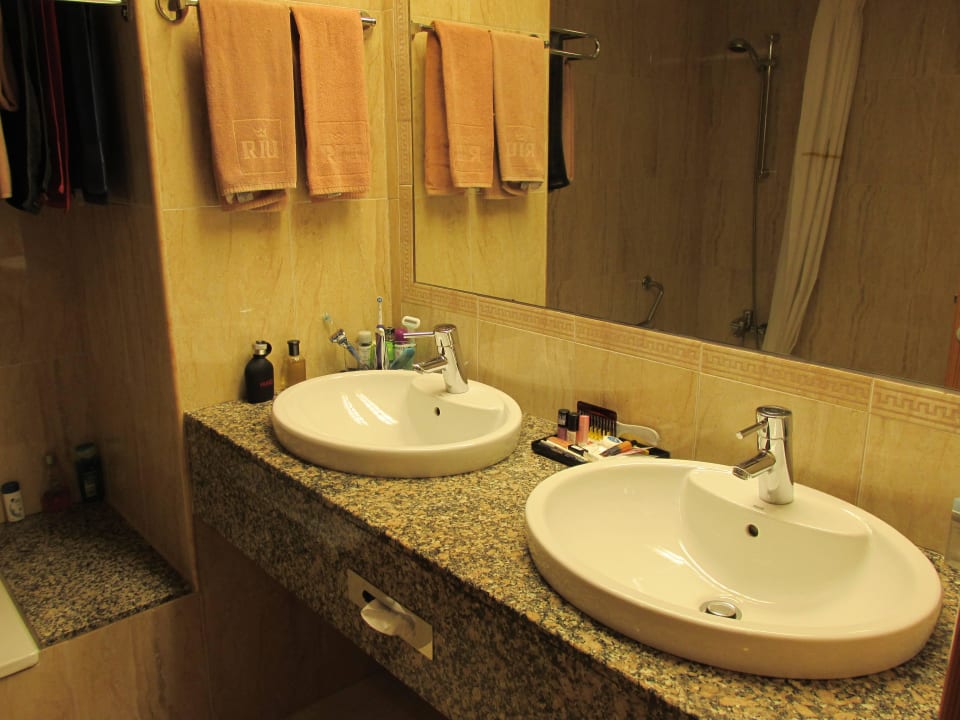 Badezimmer Hotel Riu Paraiso Lanzarote