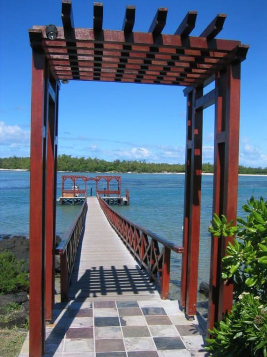 Bootssteg Shangri-La Le Touessrok Mauritius