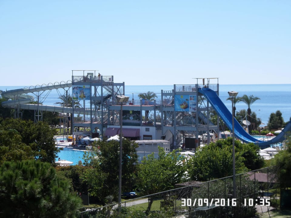 Hauptpool mit Rutschen Asteria Family Belek