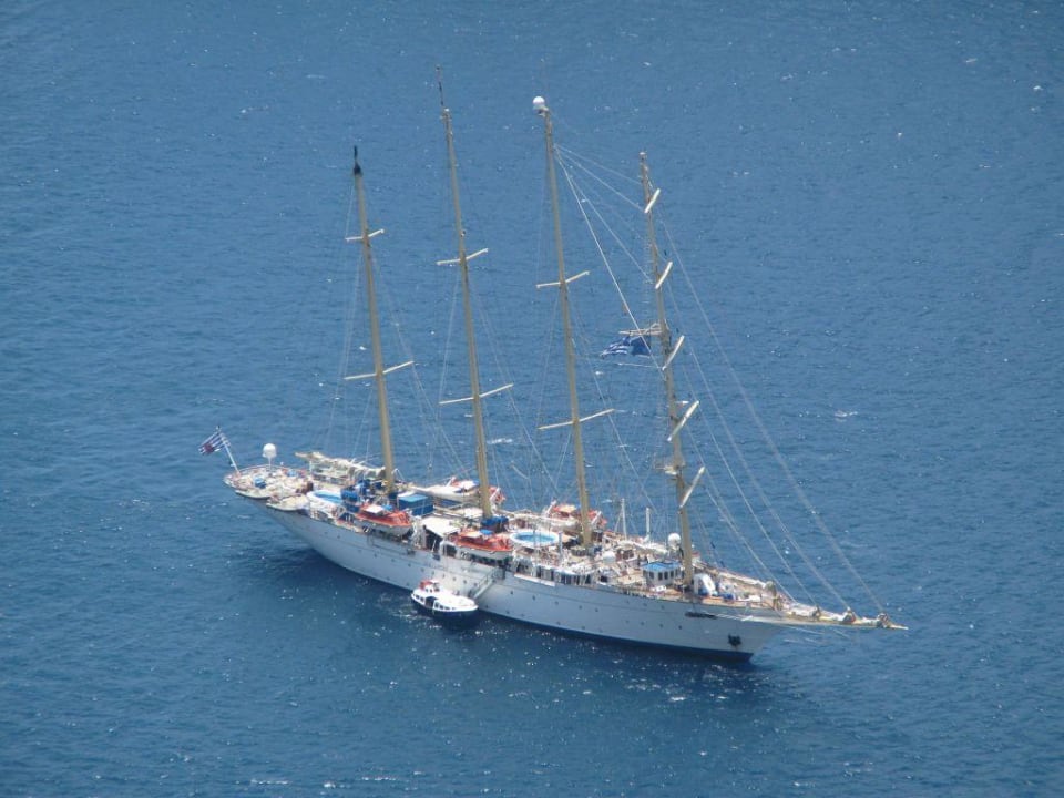Ships seen from Homeric Poems Hotel Homeric Poems