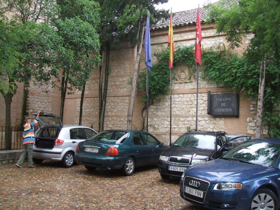 Eingang Hotel Parador de Chinchon