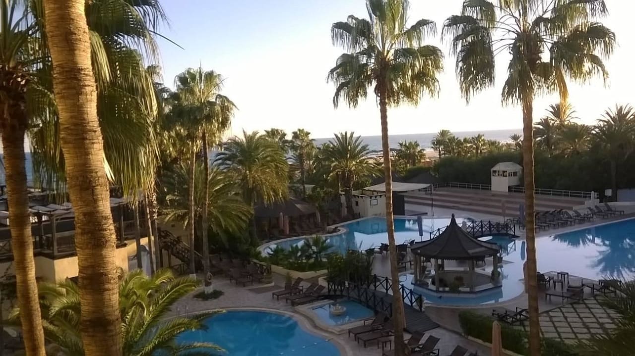 Poolanlage Hotel Paradis Palace