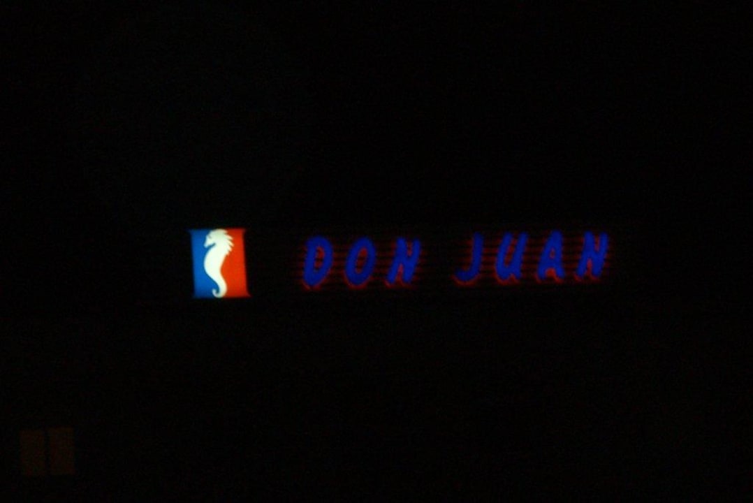 Bei Nacht Hipotels Don Juan