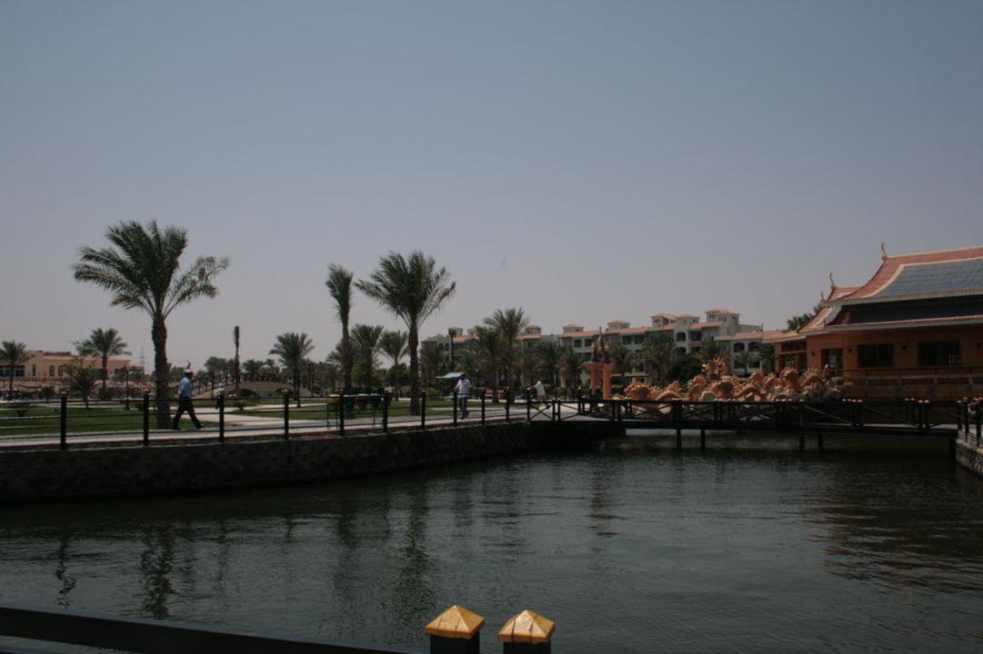 Lagune in Richtung Asia Restaurant Pickalbatros Dana Beach Resort - Hurghada