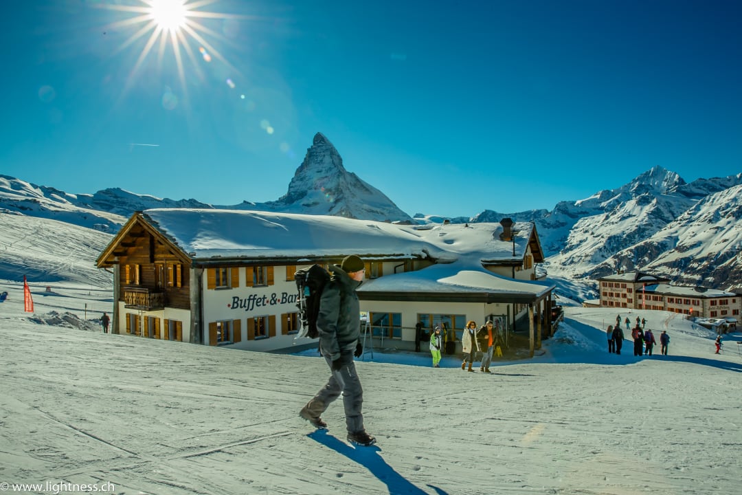 Außenansicht Riffelhaus 1853