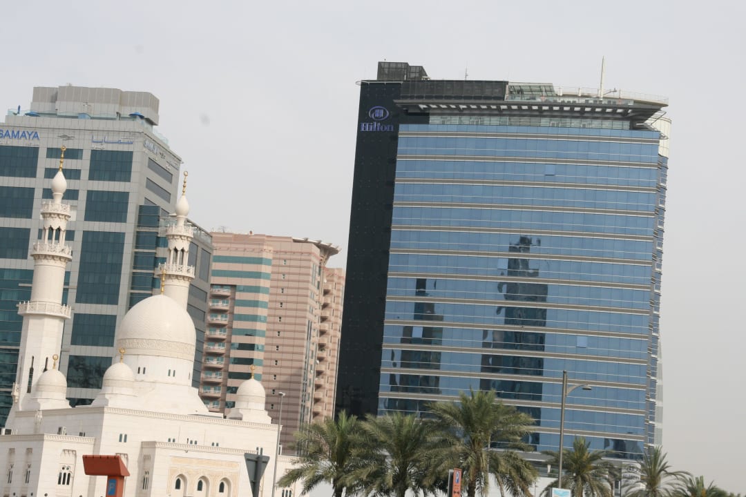 Ausblick aus dem Zimmer Golden Sands Hotel Creek