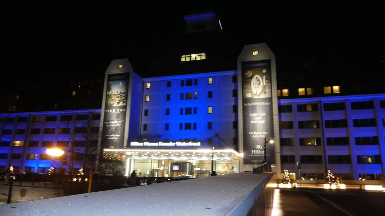 Front Hilton Vienna Waterfront