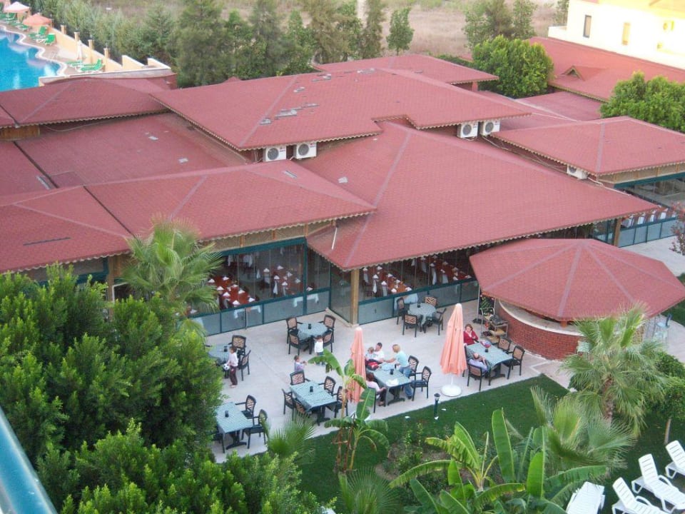 Essensaal von oben... Grand Seker Hotel