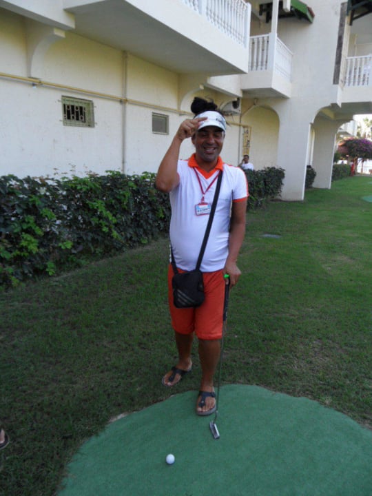 Minigolf mit Kenny Hotel Defne Star