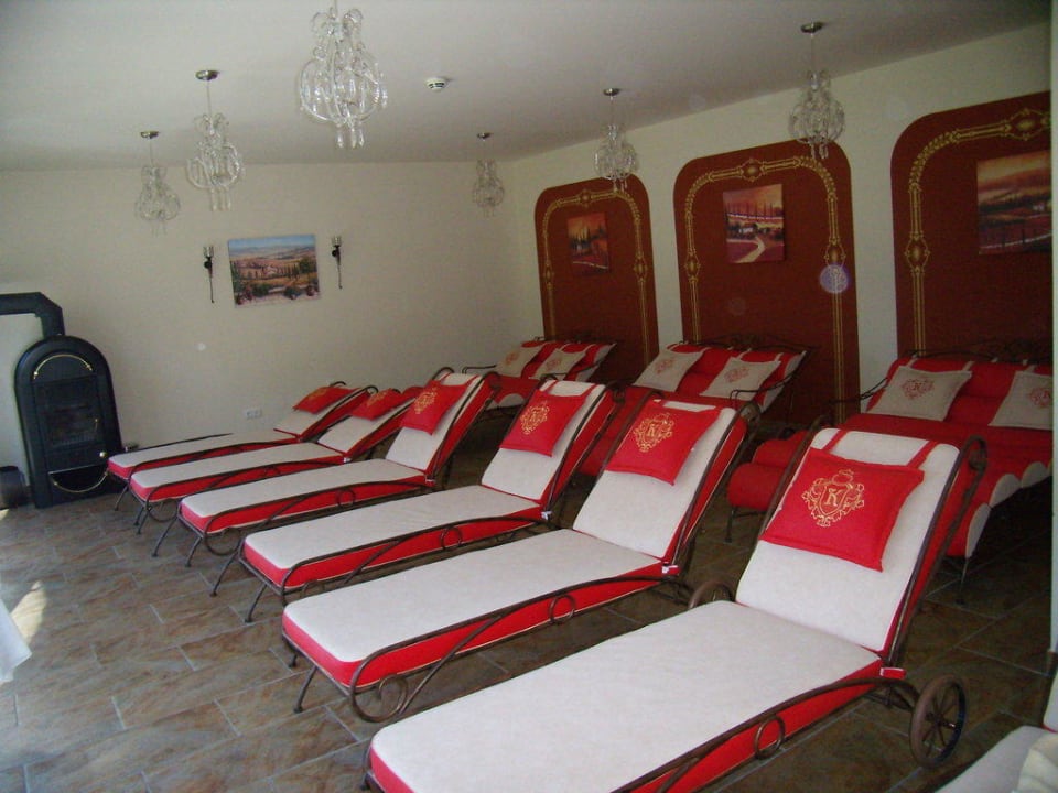 Einer der Ruheräume Schlössl Hotel Kindl